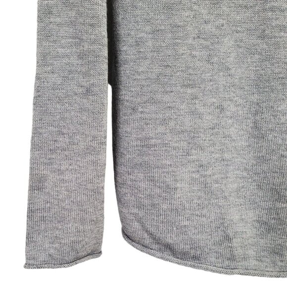 Rachel Zoe Size S Sweater Cozy Cashmere Blend Blessed Light Knit Rolled Edges - Picture 5 of 7